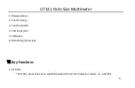 Preview for 8 page of Jula UT131 User Manual