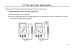 Предварительный просмотр 10 страницы Jula UT131 User Manual