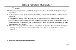 Preview for 12 page of Jula UT131 User Manual