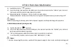 Preview for 13 page of Jula UT131 User Manual