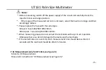 Preview for 16 page of Jula UT131 User Manual