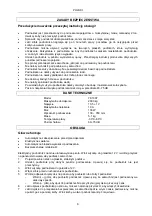 Предварительный просмотр 6 страницы Jula YK1007 Operating Instructions Manual