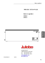 Предварительный просмотр 87 страницы Julabo BAT7146 Operating Manual