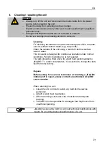 Предварительный просмотр 23 страницы Julabo ED-5 Operating Manual