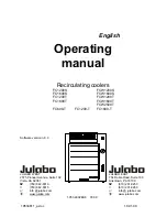 Julabo FC1200S Operating Manual preview