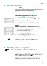 Предварительный просмотр 25 страницы Julabo FP51-SL Operating Manual