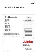 Preview for 1 page of Julabo FP52-SL Operating Manual