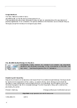 Preview for 2 page of Julabo FP52-SL Operating Manual