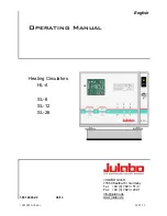 Julabo HL-4 Operating Manual предпросмотр