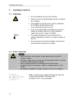 Preview for 14 page of Julabo LC4 F Operating Manual