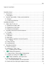 Предварительный просмотр 3 страницы Julabo MA-12 Operating Manual