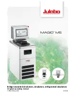 Предварительный просмотр 1 страницы Julabo MAGIO MS-1000F Original Operating Manual