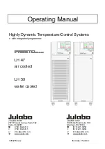 Julabo Presto Plus LH 47 Operating Manual preview