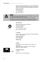 Preview for 44 page of Julabo Presto Plus LH 47 Operating Manual