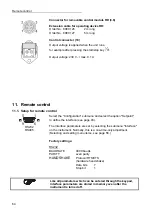 Preview for 64 page of Julabo Presto Plus LH 47 Operating Manual