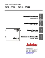 Julabo TW12 Operating Manual preview