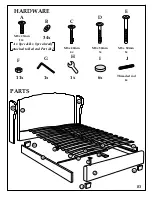 Предварительный просмотр 3 страницы Julian Bowen Limited Blenheim Velvet Wing Bed Assembly Instructions Manual