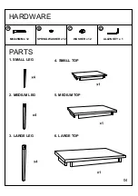 Предварительный просмотр 4 страницы Julian Bowen Limited Cleo CLE014 Assembly Instructions Manual