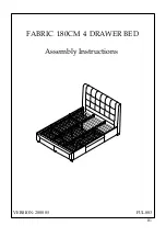 Предварительный просмотр 1 страницы Julian Bowen Limited Fullerton FUL03 Assembly Instructions Manual