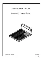 Julian Bowen Limited KYO202 Assembly Instructions Manual preview