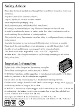 Предварительный просмотр 4 страницы Julian Bowen Limited Lincoln Assembly Instructions Manual