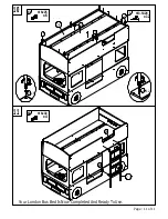 Предварительный просмотр 11 страницы Julian Bowen Limited London Bus Bed Assembly & Instruction Manual