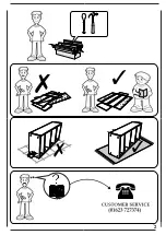 Preview for 2 page of Julian Bowen Limited Maine MAI011 Assembly Instructions Manual