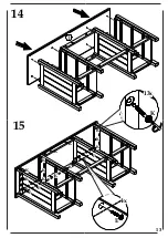 Предварительный просмотр 13 страницы Julian Bowen Limited Maine MAI011 Assembly Instructions Manual