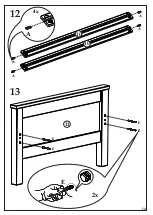 Предварительный просмотр 14 страницы Julian Bowen Limited Maine MAI013 Assembly Instructions Manual