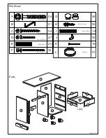 Предварительный просмотр 3 страницы Julian Bowen Limited Pickwick Single Pedestal Dressing Table Assembly Instructions Manual