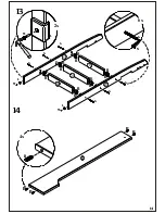 Предварительный просмотр 14 страницы Julian Bowen Limited Pluto Midsleeper Assembly Instructions Manual