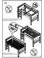 Предварительный просмотр 17 страницы Julian Bowen Limited Pluto Midsleeper Assembly Instructions Manual