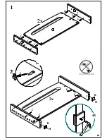 Предварительный просмотр 19 страницы Julian Bowen Limited Pluto Midsleeper Assembly Instructions Manual