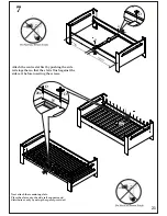 Предварительный просмотр 22 страницы Julian Bowen Limited Pluto Midsleeper Assembly Instructions Manual