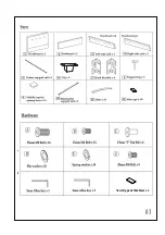 Preview for 3 page of Julian Bowen Limited Shoreditch SHO203 Assembly Instructions Manual