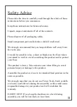 Preview for 4 page of Julian Bowen Limited Shoreditch SHO203 Assembly Instructions Manual