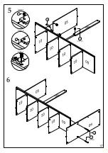 Предварительный просмотр 7 страницы Julian Bowen Limited Strada 3 Door Wardrobe Assembly Instructions Manual