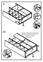 Предварительный просмотр 9 страницы Julian Bowen Limited Strada 3 Door Wardrobe Assembly Instructions Manual