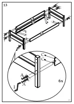 Preview for 18 page of Julian Bowen Limited Trio TRI601 Assembly Instructions Manual