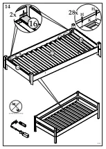 Preview for 19 page of Julian Bowen Limited Trio TRI601 Assembly Instructions Manual