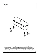 Предварительный просмотр 4 страницы Julian Bowen AST101 Assembly Instructions Manual