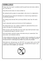 Preview for 4 page of Julian Bowen COC011 Assembly Instructions Manual