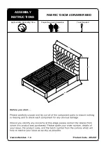 Preview for 1 page of Julian Bowen WIL001 Assembly Instructions Manual