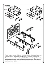 Preview for 4 page of Julian Bowen WIL001 Assembly Instructions Manual