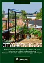 Juliana CITY GREENHOUSE Assembly Instruction Manual preview