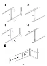 Предварительный просмотр 13 страницы Juliana CITY GREENHOUSE Assembly Instruction Manual