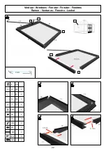Предварительный просмотр 22 страницы Juliana Oase 13,5m2 Assembly Instruction Manual