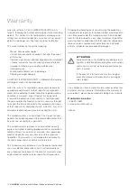 Preview for 10 page of Julien Sky 306004 Installation And Care Manual