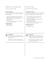 Preview for 5 page of Julien Wave 306001 Installation And Care Manual