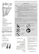 Preview for 1 page of julu Laundry Ladder Instructions